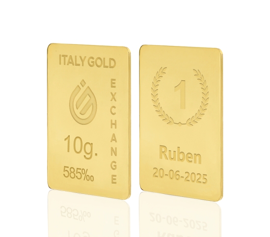 14 Karat Goldbarren von 10 g IGE GOLD