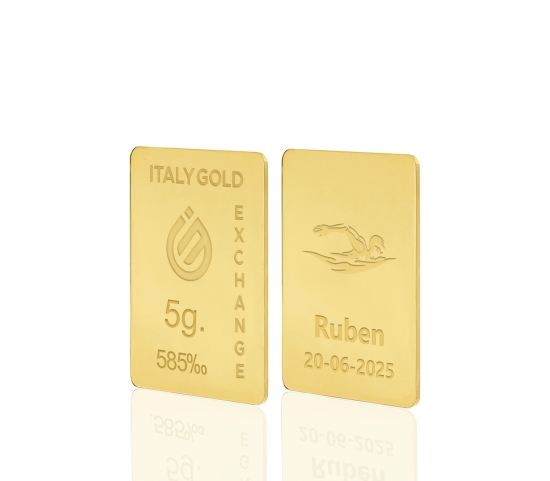 14 Karat Goldbarren von 5 g IGE GOLD