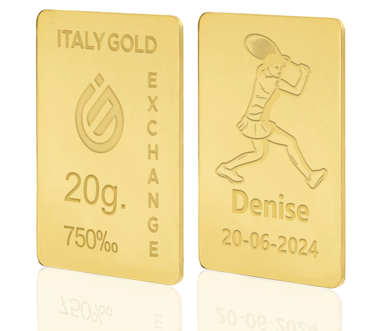 Lingou de Aur sport tenis 18 K de 20 g. IGE GOLD