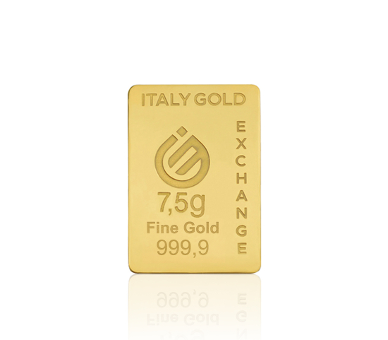 24 Karat Goldbarren von 7.5 g IGE GOLD